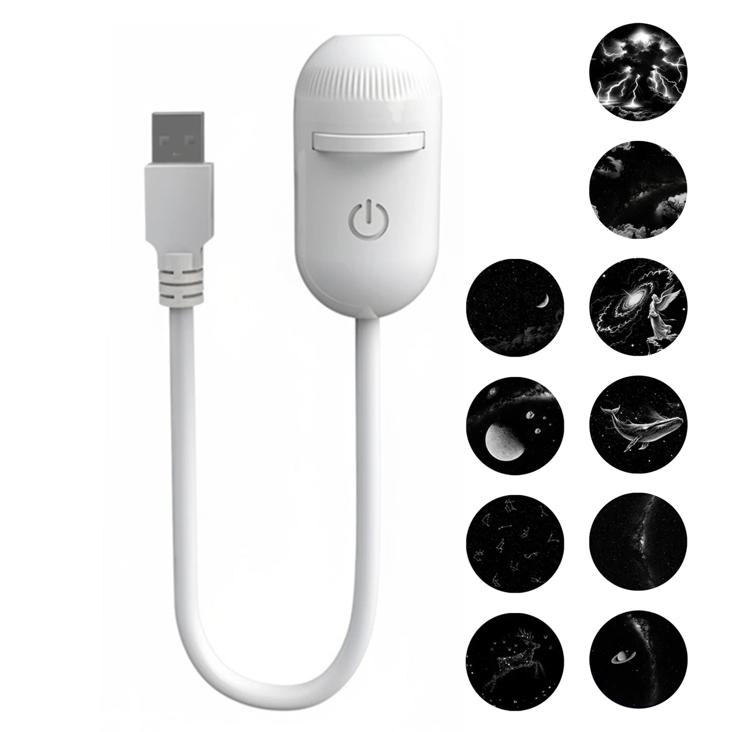 2-in-1 Leora Projecteur Veilleuse